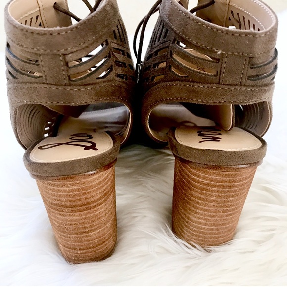 Sam Edelman Lace Up Heels - Picture 6 of 8